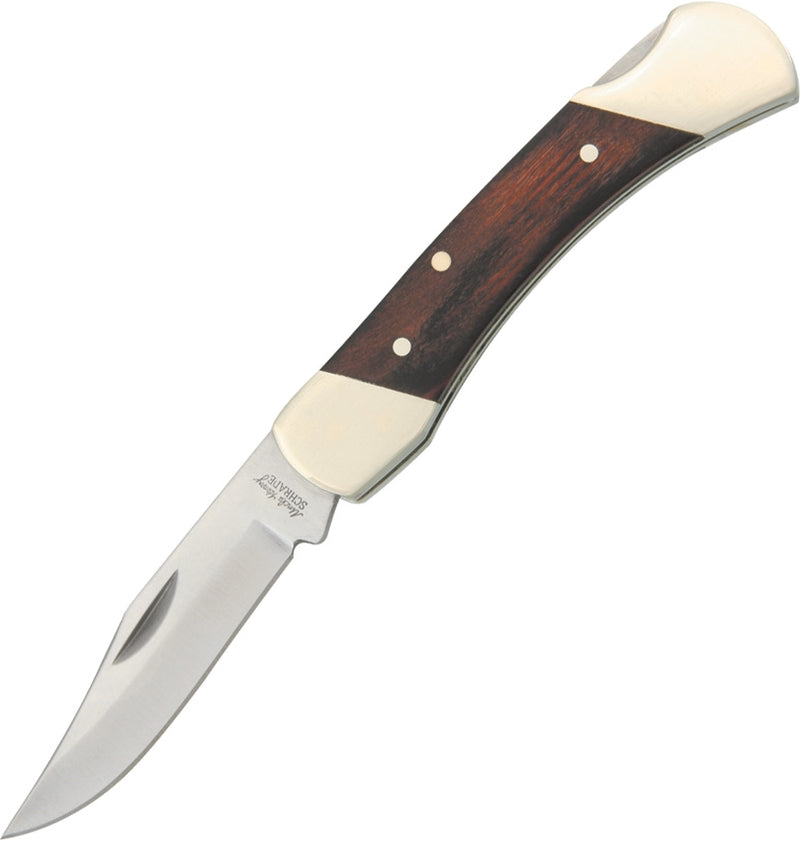 Uncle Henry Schrade Brown Bear Pocket Knife Stainless Blade Woodgrain Handle LB3 -Schrade - Survivor Hand Precision Knives & Outdoor Gear Store