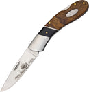 Elk Ridge Lockback Folding Knife 3" 440 Stainless Steel Blade Burl Wood Handle 072D -Elk Ridge - Survivor Hand Precision Knives & Outdoor Gear Store
