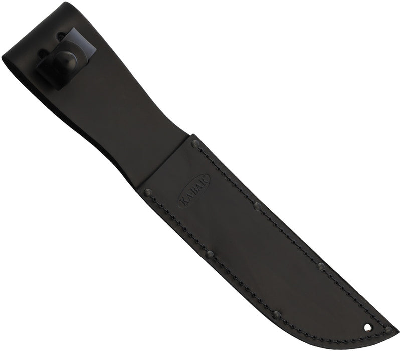 Ka-Bar Fits USA Fighter Sheath With Blades up to 7" Black Leather Construction 1211S -Ka-Bar - Survivor Hand Precision Knives & Outdoor Gear Store