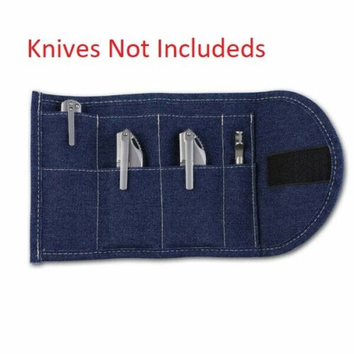 Kizer Cutlery Knife Roll Pouch Blue Denim One - Piece Construction Length 5.91" D001 -Kizer Cutlery - Survivor Hand Precision Knives & Outdoor Gear Store