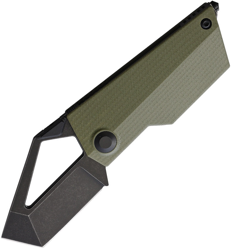 Kizer Cutlery Cyber Folding Knife 2.16 Bohler M390 Steel Blade, Green G10 Handle V2563A1 -Kizer Cutlery - Survivor Hand Precision Knives & Outdoor Gear Store