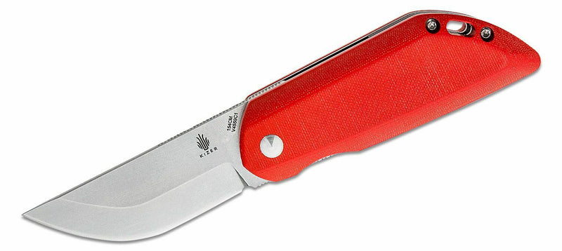 Kizer Cutlery Comfort Folding Knife 3.25" 154CM Steel Blade Red Micarta Handle V4559C1 -Kizer Cutlery - Survivor Hand Precision Knives & Outdoor Gear Store