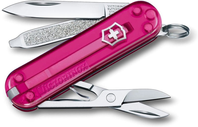 Victorinox Classic SD Cupcake Dream Pocket Multi Tool Translucent ABS Handle 06223T5G -Victorinox - Survivor Hand Precision Knives & Outdoor Gear Store