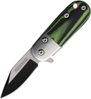 Rough Ryder Tadpole Folding Knife 1.5" Stainless Steel Blade Green G-10 Handle 2313 -Rough Ryder - Survivor Hand Precision Knives & Outdoor Gear Store