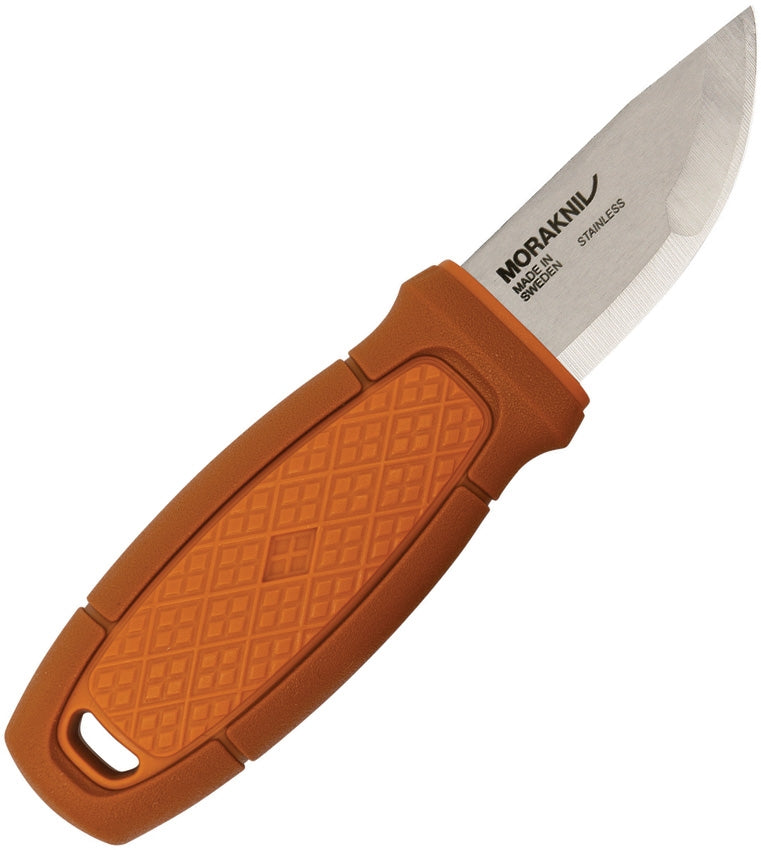 Mora Eldris Fixed Knife 2.5" Stainless Steel Blade Burnt Orange Polymer Handle 02327 -Mora - Survivor Hand Precision Knives & Outdoor Gear Store