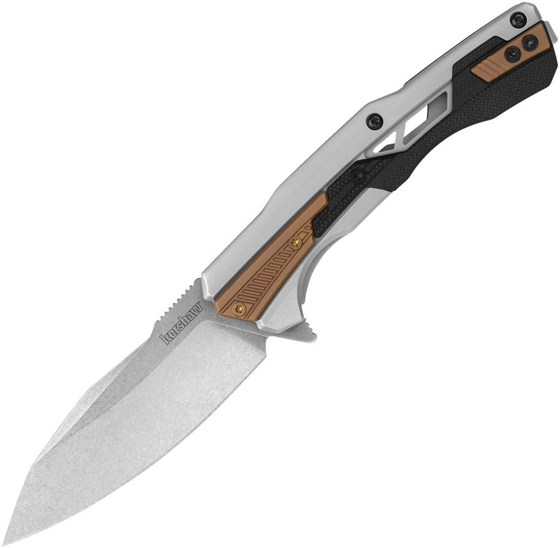 Kershaw Endgame Frame Folding Knife 3.25" D2 Tool Steel Blade Stainless/PVD Handle 2095 -Kershaw - Survivor Hand Precision Knives & Outdoor Gear Store