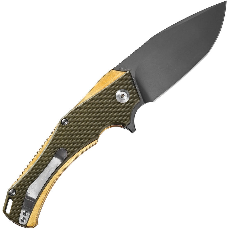 Kansept Knives Helix Folding Knife 3.75" D2 Steel Blade G10 And Stainless Handle 1008A2 -Kansept Knives - Survivor Hand Precision Knives & Outdoor Gear Store