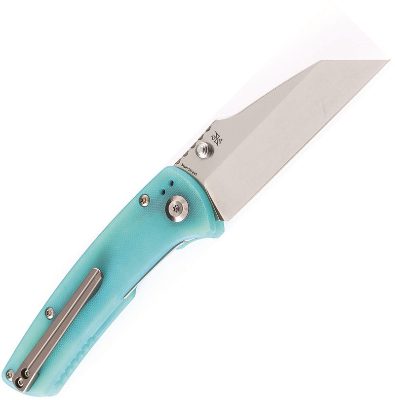 Kansept Knives Main Street Folding Knife 3.5" 154CM Steel Blade Blue G-10 Handle 1015B4 -Kansept Knives - Survivor Hand Precision Knives & Outdoor Gear Store