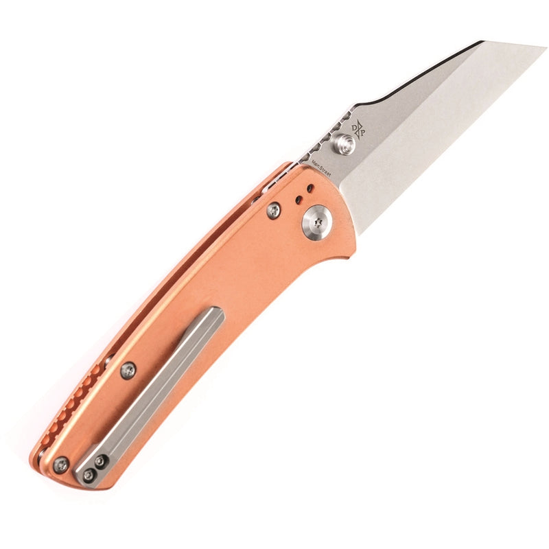 Kansept Knives Main Liner Folding Knife 3.5" 154CM Steel Blade Copper Handle 1015B5 -Kansept Knives - Survivor Hand Precision Knives & Outdoor Gear Store