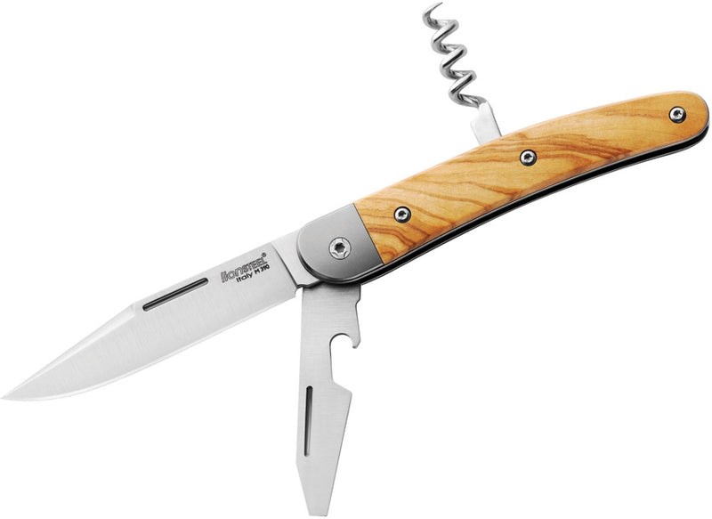 LionSTEEL Jack Linerlock Pocket Knife 3.03" M390 Steel Blades Olive Wood Handle TJK3UL -LionSTEEL - Survivor Hand Precision Knives & Outdoor Gear Store