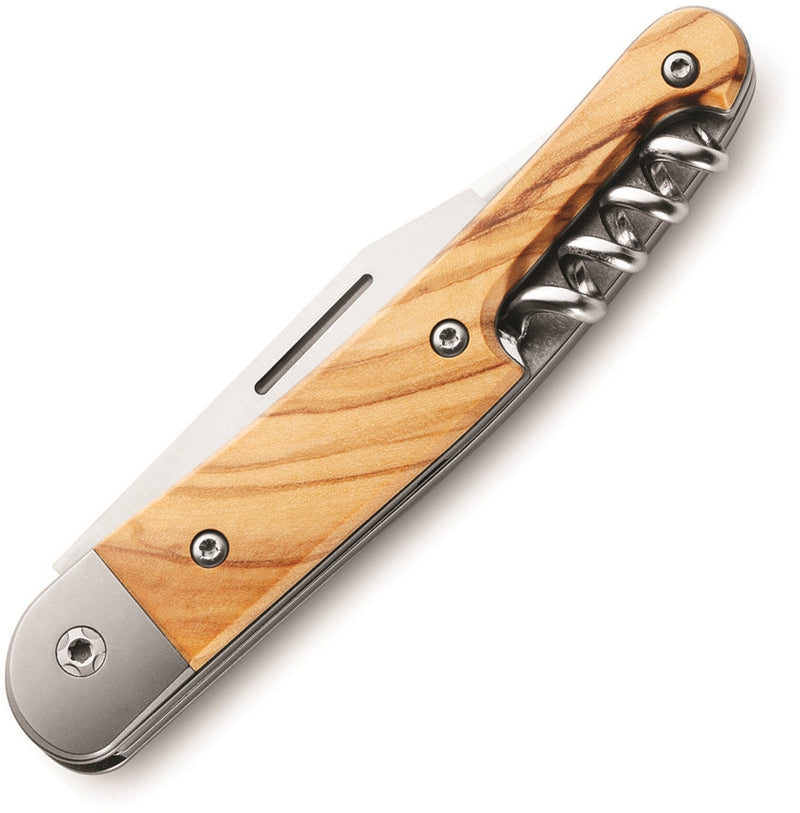 LionSTEEL Jack Linerlock Pocket Knife 3.03" M390 Steel Blades Olive Wood Handle TJK3UL -LionSTEEL - Survivor Hand Precision Knives & Outdoor Gear Store