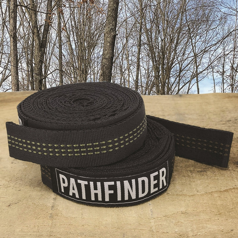 Pathfinder Hammock Tree Strap Set Style Loops Provide The Ability To Adjust Hang Angle 045 -Pathfinder - Survivor Hand Precision Knives & Outdoor Gear Store