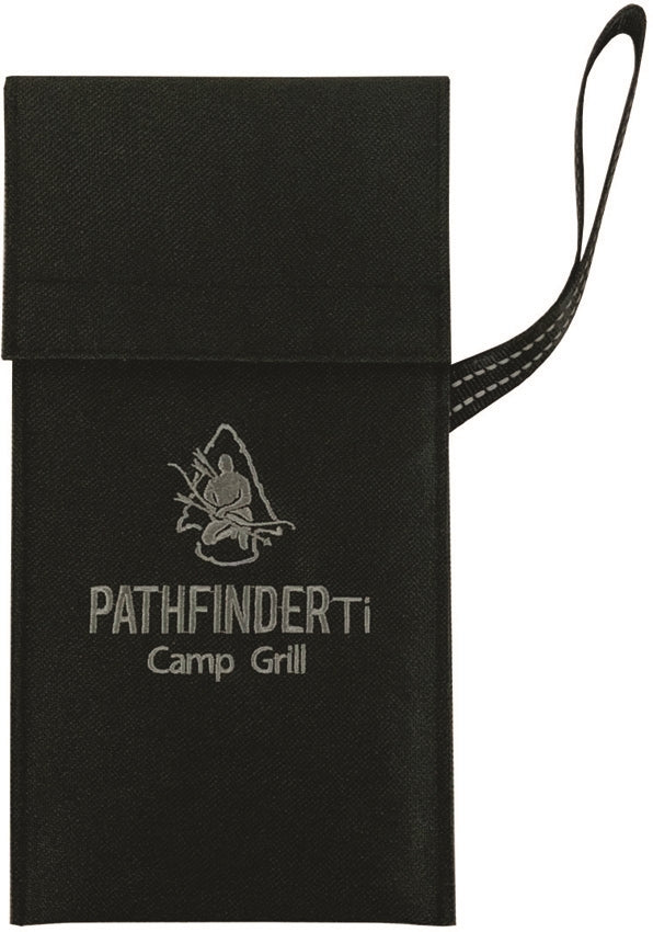 Pathfinder Titanium Grill w/Carry Pouch High And Low Temperature Resistant 203 -Pathfinder - Survivor Hand Precision Knives & Outdoor Gear Store