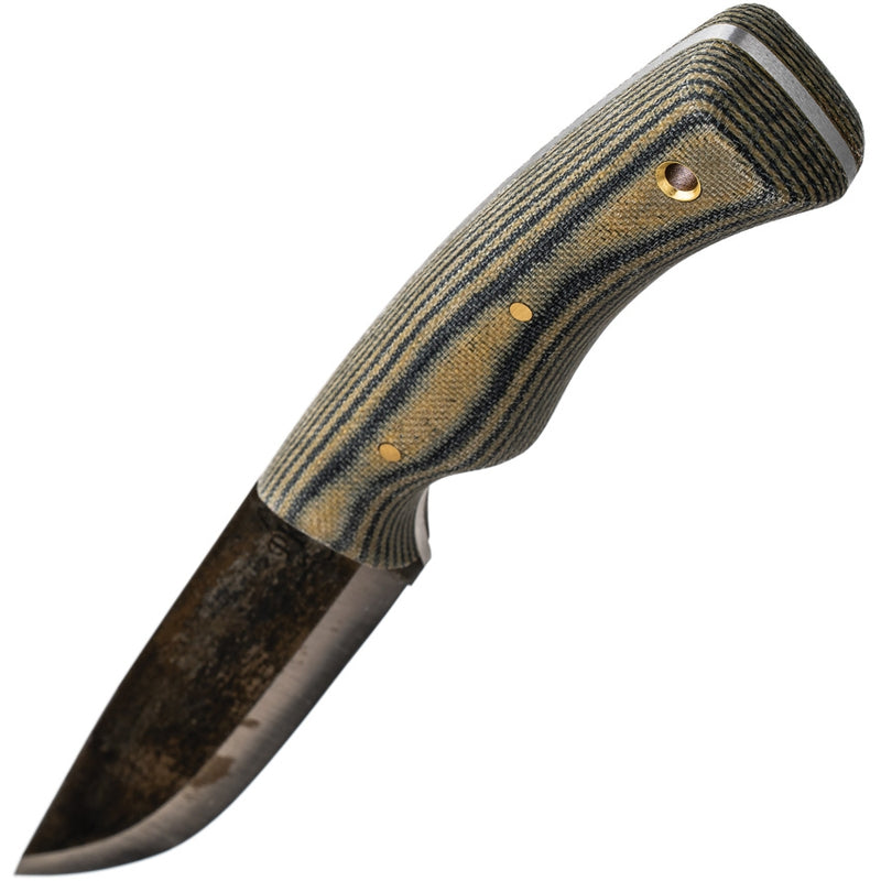 Pathfinder PKS Scorpion Fixed Knife 4.25" 1095HC Steel Full Tang Blade Micarta Handle 300CAM -Pathfinder - Survivor Hand Precision Knives & Outdoor Gear Store