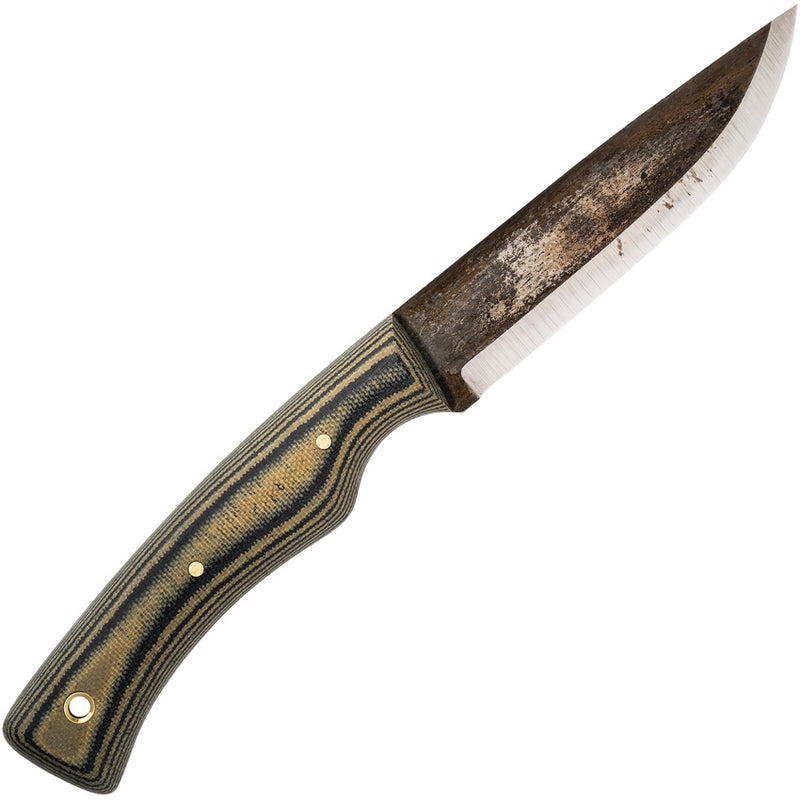 Pathfinder PKS Scorpion Fixed Knife 4.25" 1095HC Steel Full Tang Blade Micarta Handle 300CAM -Pathfinder - Survivor Hand Precision Knives & Outdoor Gear Store