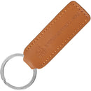 QSP Knife Keychain Brown Leather Construction With Logo Quality Service QSK -QSP Knife - Survivor Hand Precision Knives & Outdoor Gear Store