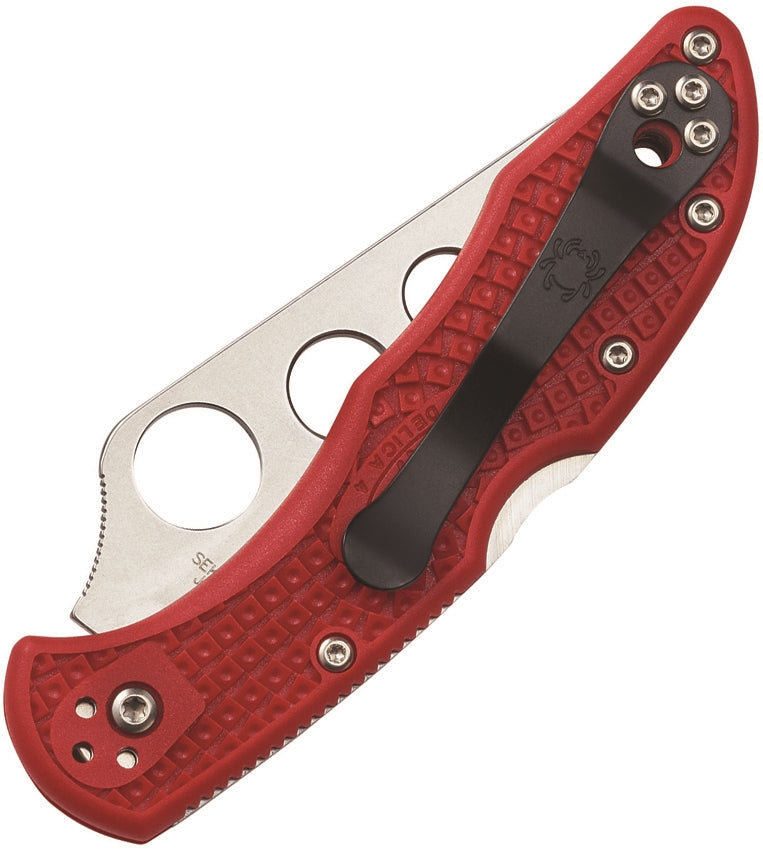 Spyderco Delica 4 Trainer Knife 2.75" UNSHARPENED AUS6 Steel Blade FRN Handle C11TR -Spyderco - Survivor Hand Precision Knives & Outdoor Gear Store