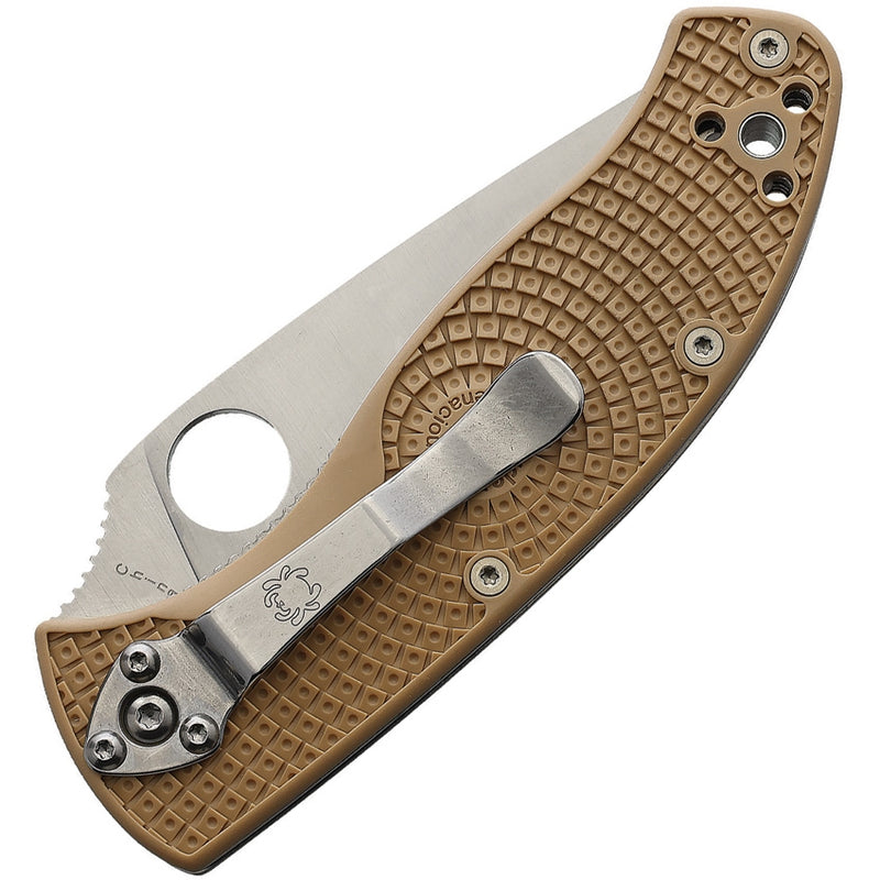 Spyderco Tenacious Linerlock Folding Knife 3.38" 8Cr13MoV Steel Blade FRN Handle 122PSTN -Spyderco - Survivor Hand Precision Knives & Outdoor Gear Store