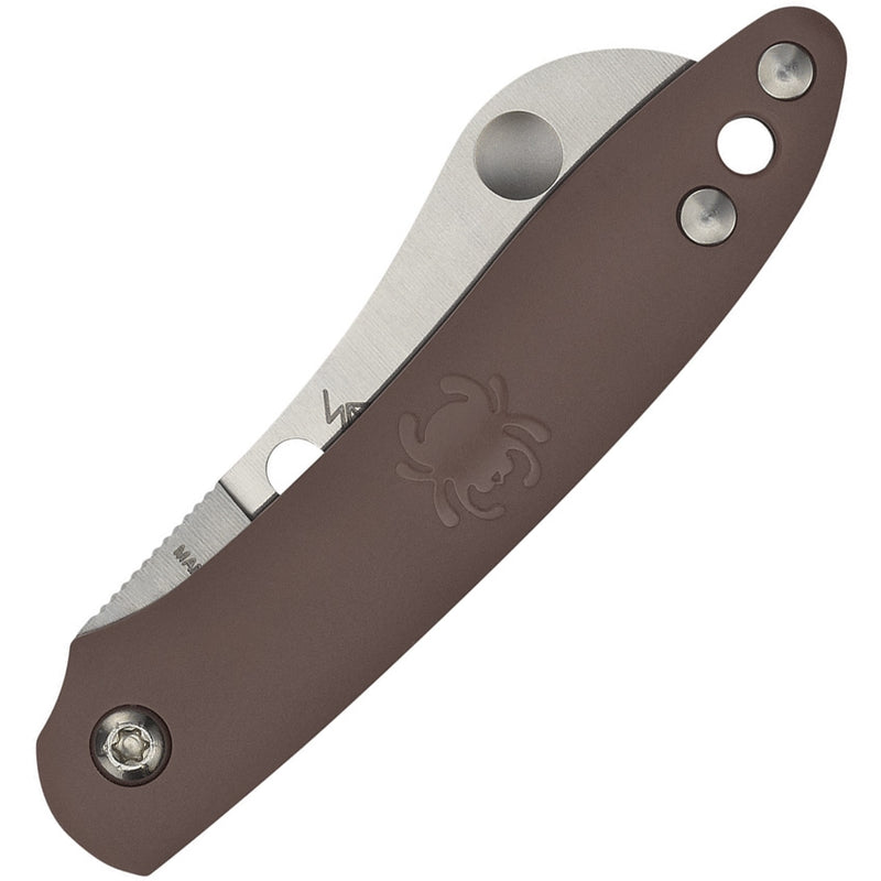 Spyderco Roadie Folding Knife 2" N690 Steel Blade Brown FRN Handle 189PBN -Spyderco - Survivor Hand Precision Knives & Outdoor Gear Store