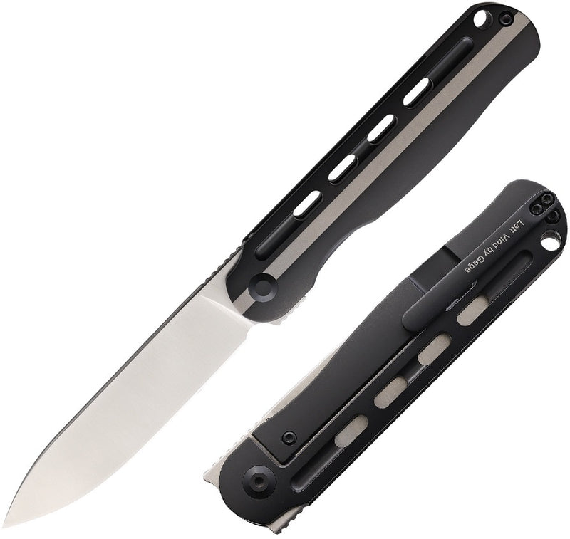 Kizer Cutlery Latt Vind Folding Knife 3.50"CPM S35VN Steel Blade Titanium Handle 4567A1 -Kizer Cutlery - Survivor Hand Precision Knives & Outdoor Gear Store
