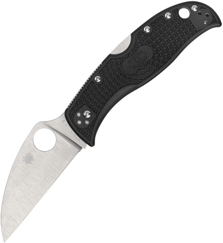 Spyderco RockJumper Lockback Folding Knife 3.8" VG-10 Steel Blade FRN Handle 254PBK -Spyderco - Survivor Hand Precision Knives & Outdoor Gear Store