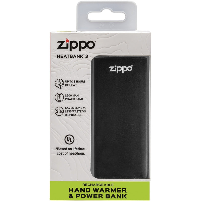 Zippo Rechargable Hand Warmer Charges USB Compatible Devices Up To 3 Hour Runtime 15432 -Zippo - Survivor Hand Precision Knives & Outdoor Gear Store