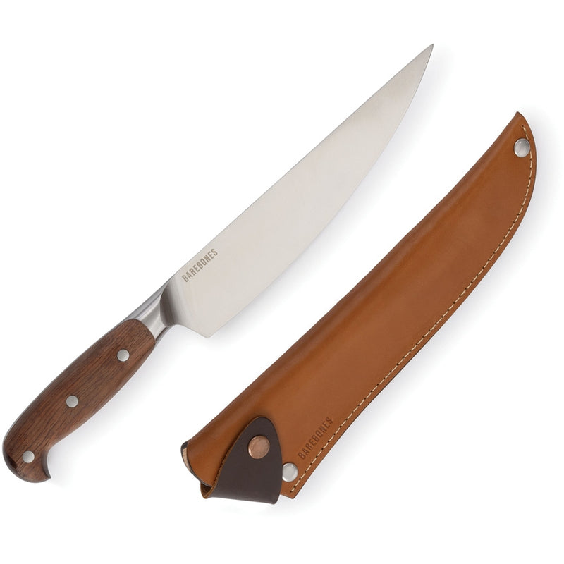 Barebones Living Adventure Kitchen Knife 8" AUS-8 Steel Blade Rosewood Handle E107 -Barebones Living - Survivor Hand Precision Knives & Outdoor Gear Store