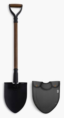 Barebones Living Folding Shovel Stainless Steel Head Beech Wood Handle RE2100 -Barebones Living - Survivor Hand Precision Knives & Outdoor Gear Store