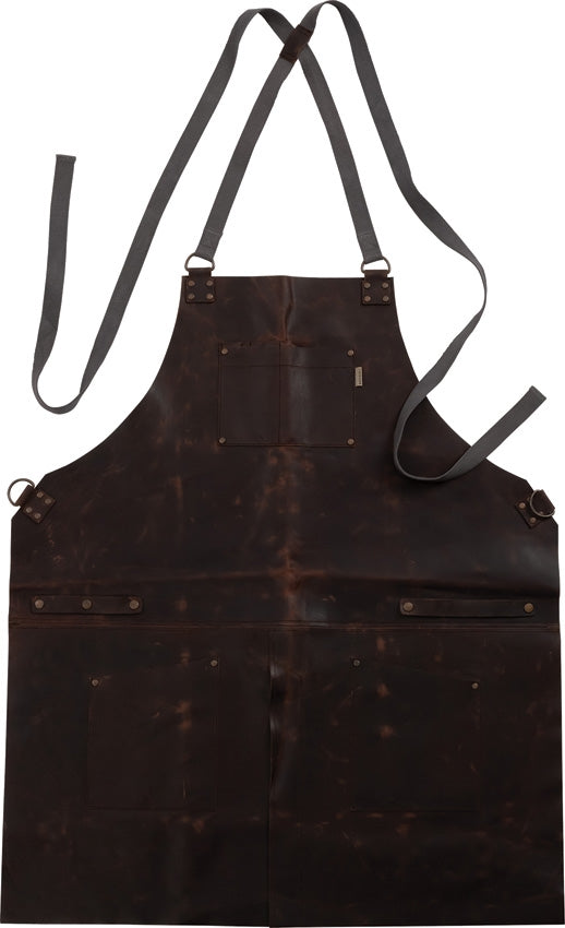 Barebones Living Tradesman Buffalo Leather Apron 100% Water Full-Grain Adjustable 479 -Barebones Living - Survivor Hand Precision Knives & Outdoor Gear Store