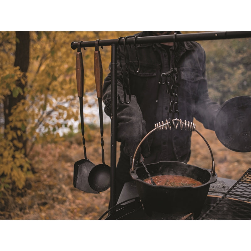 Barebones Living Cowboy Grill S-Hook Set Blackened And Tumbled Stainless Steel Construction RE474 -Barebones Living - Survivor Hand Precision Knives & Outdoor Gear Store