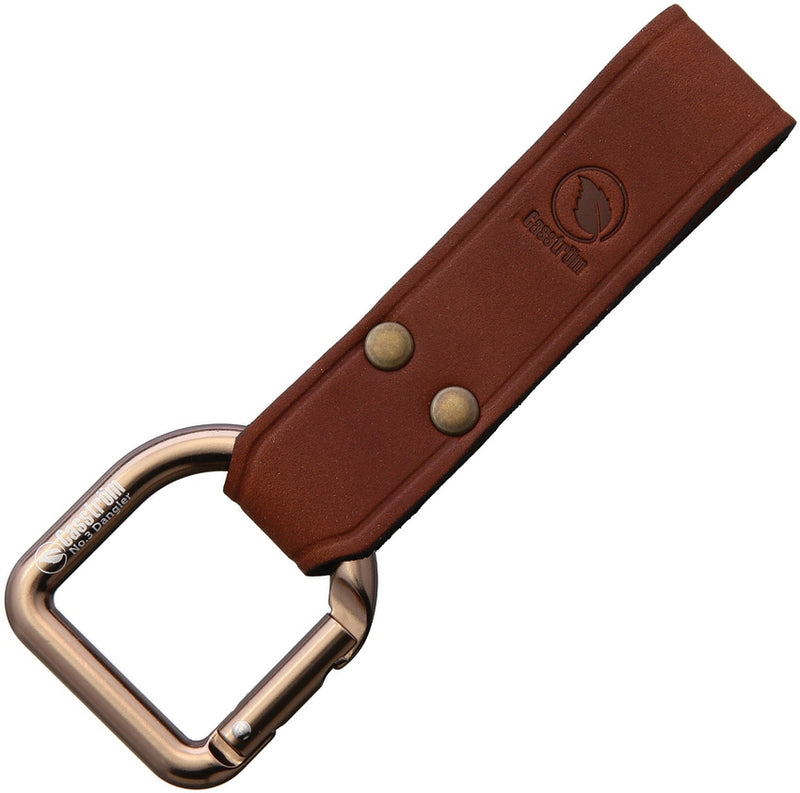 Casstrom No 3 Dangler With Cognac Belt For Up To 5Cm Width Leather Construction I10108 -Casstrom - Survivor Hand Precision Knives & Outdoor Gear Store