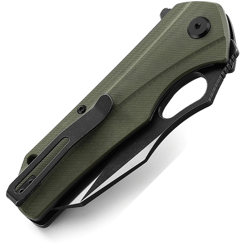 Bestech Knives Operator Folding Knife 3.5" D2 Tool Steel Blade Green G10 Handle G36C -Bestech Knives - Survivor Hand Precision Knives & Outdoor Gear Store