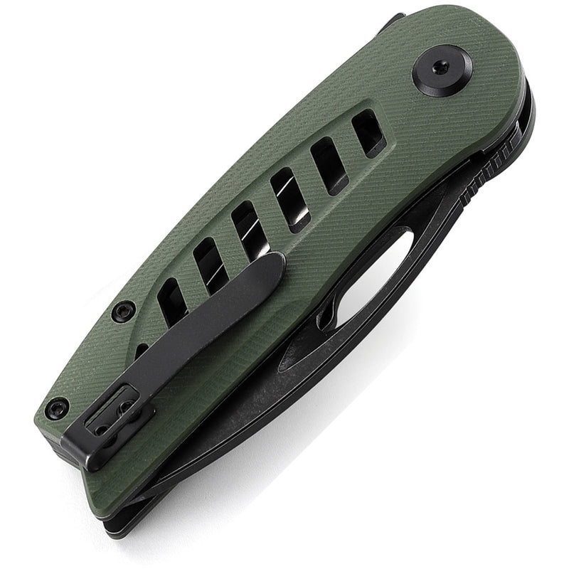 Bestech Knives Explorer Folding Knife 2.88" D2 Tool Steel Blade Green G10 Handle G37B -Bestech Knives - Survivor Hand Precision Knives & Outdoor Gear Store