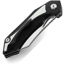 Bestech Knives Kasta Linerlock Folding Knife 3.5" 154CM Steel Blade Black And White G10 Handle KG45A -Bestech Knives - Survivor Hand Precision Knives & Outdoor Gear Store