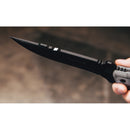 TOPS Fire Strike Fixed Knife 7.25" 1095HC Steel Full Blade Linen Micarta Handle 45 -TOPS - Survivor Hand Precision Knives & Outdoor Gear Store