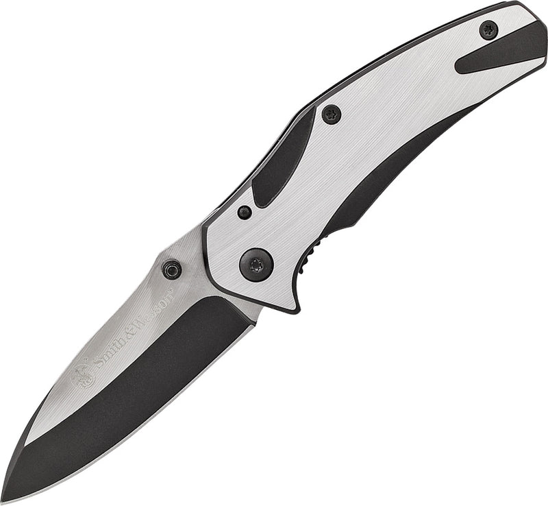 Smith & Wesson Frame Folding Knife 2.5" Stainless Steel Blade Aluminum/Stainless Handle CK401 -Smith & Wesson - Survivor Hand Precision Knives & Outdoor Gear Store