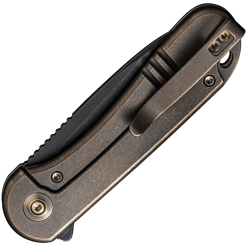 We Knife Co Elementum Folding Knife 3" CPM 20CV Steel Blade Titanium Handle 18062X4 -We Knife Co - Survivor Hand Precision Knives & Outdoor Gear Store