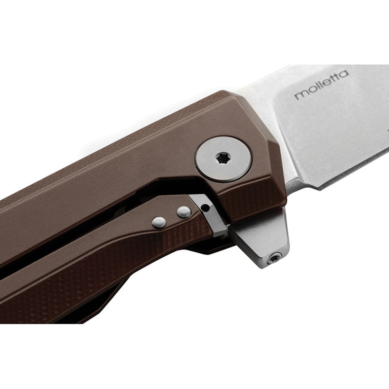 LionSTEEL Myto Framelock Folding Knife 3.25" M390 Steel Blade Aluminum Handle TMT01AES -LionSTEEL - Survivor Hand Precision Knives & Outdoor Gear Store