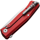 LionSTEEL Myto Framelock Folding Knife 3.25" M390 Steel Blade Red Aluminum Handle TMT01ARS -LionSTEEL - Survivor Hand Precision Knives & Outdoor Gear Store