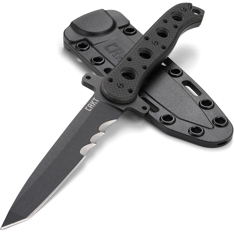 CRKT M16-FX Veff Fixed Knife 4.63" SK5 Steel Full Tang Blade Black G10 Handle 13FX -CRKT - Survivor Hand Precision Knives & Outdoor Gear Store