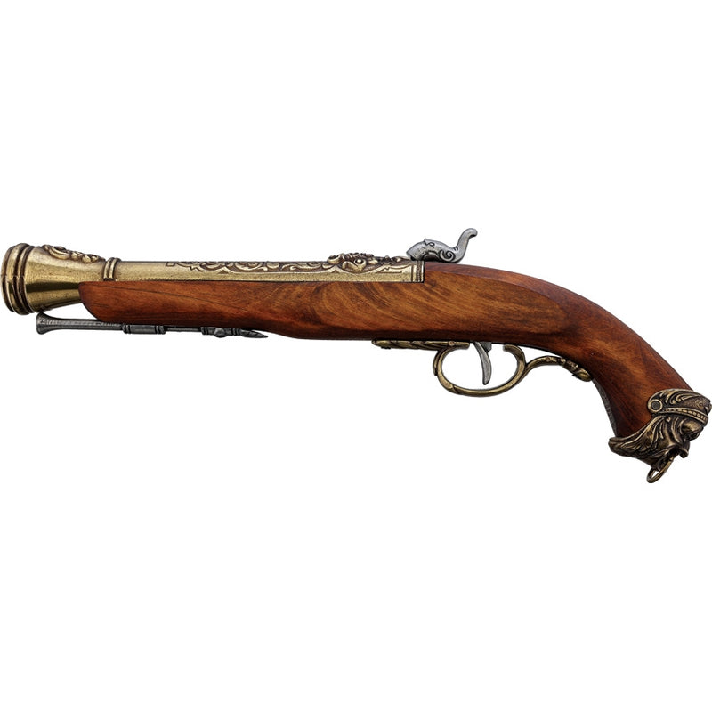 Denix Italian Blunderbuss Replica Brass Finish Metal Barrel Wood Stock 1104L -Denix - Survivor Hand Precision Knives & Outdoor Gear Store