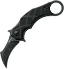 Fox Edge The Claw Folding Knife 2.5" 8Cr13MoV Steel Blade Black G10 Handle 016 -Fox Edge - Survivor Hand Precision Knives & Outdoor Gear Store