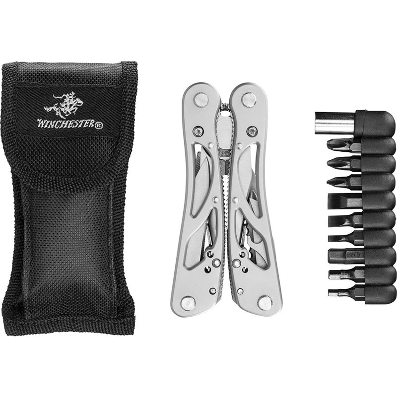 Winchester Winframe Multi Tool Stainless Steel Construction Gray Aluminum Handles 432 -Winchester - Survivor Hand Precision Knives & Outdoor Gear Store