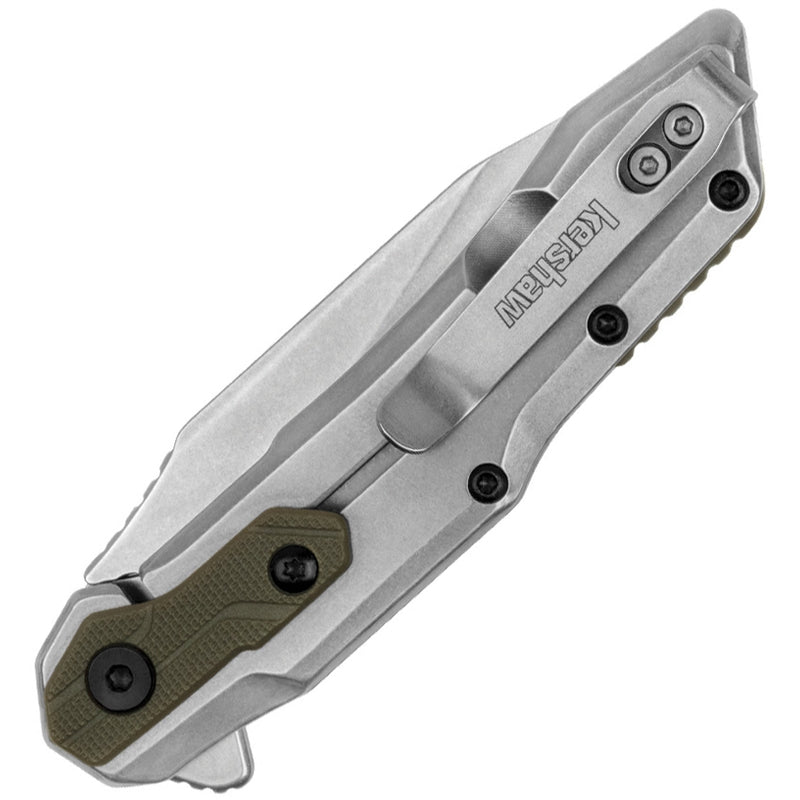 Kershaw Salvage Folding Knife 3" 8Cr13MoV Steel Blade Stainless Steel / GFN Handle 1369 -Kershaw - Survivor Hand Precision Knives & Outdoor Gear Store