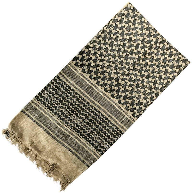 Pathfinder Tactical Shemagh Scarf Dimensions: 42" x 42" Tan Cotton Constructio 032 -Pathfinder - Survivor Hand Precision Knives & Outdoor Gear Store