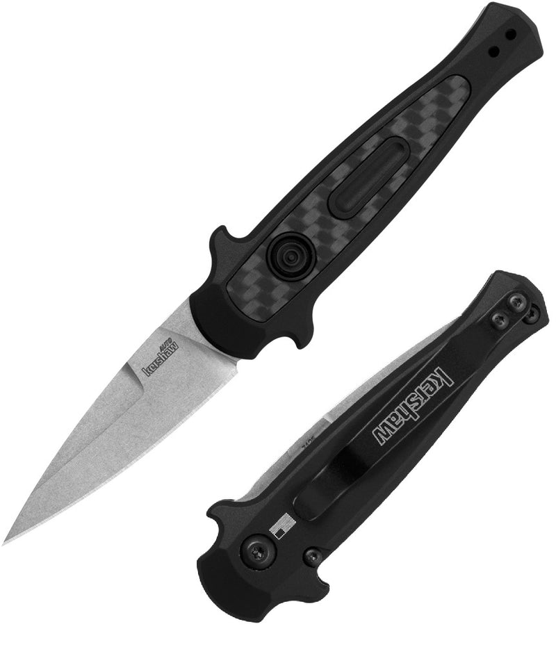 Kershaw Launch 12 Folding Automatic Knife 2.5" CPM-154 Steel Blade Aluminum / Carbon Fiber Handle 7125 -Kershaw - Survivor Hand Precision Knives & Outdoor Gear Store