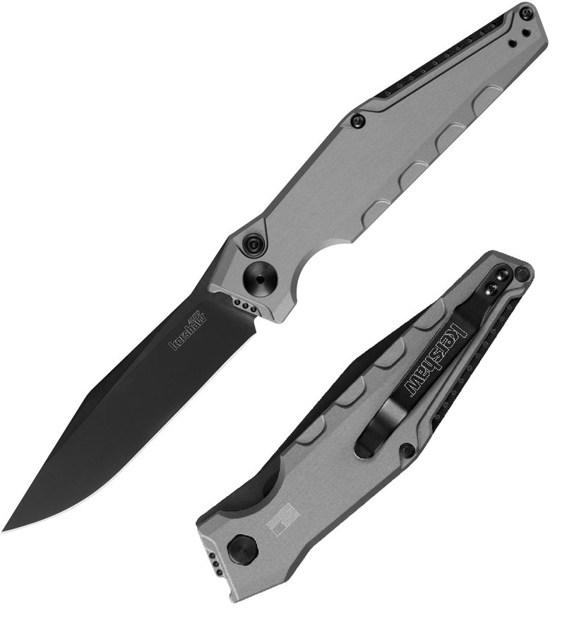 Kershaw Launch 7 Folding Automatic Knife 3.75" CPM-154 Steel Blade Aluminum Handle 7900GRYBLK -Kershaw - Survivor Hand Precision Knives & Outdoor Gear Store