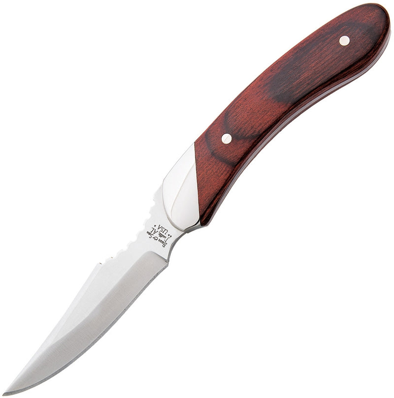 Bear & Son Caper Fixed Knife 2.5" 440 Steel Clip Point Blade Rosewood Handle 2009R -Bear & Son - Survivor Hand Precision Knives & Outdoor Gear Store