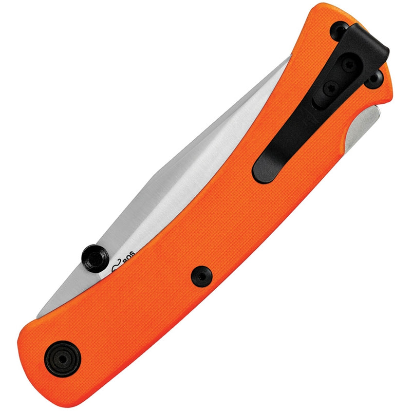 Buck 110 Slim Pro TRX Folding Knife 3.75" CPM S30V Steel Blade Orange Cerakote Stainless Handle 110ORS3 -Buck - Survivor Hand Precision Knives & Outdoor Gear Store