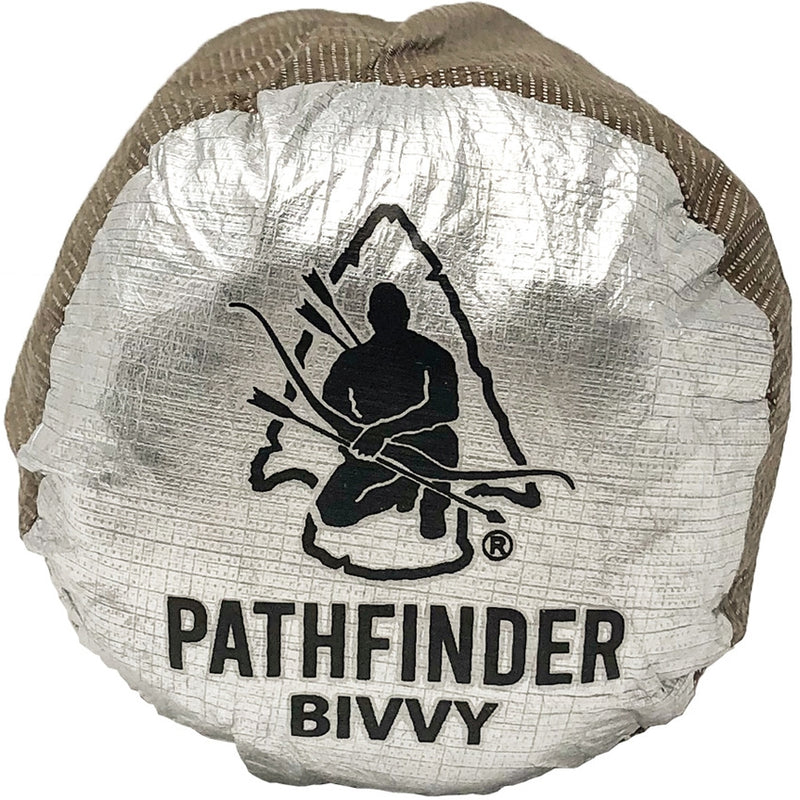 Pathfinder Bivvy Survival Sleeping Bag Waterproof Reflects Heat Earth Brown 052 -Pathfinder - Survivor Hand Precision Knives & Outdoor Gear Store